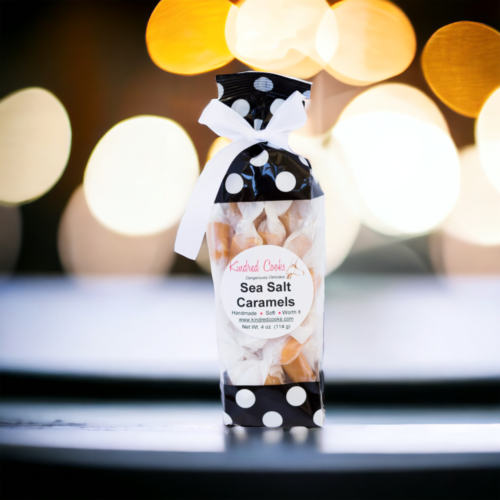 Lima Bean Sea Salt Caramels
