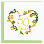 Lima Bean Q. Card 50th Anniversary