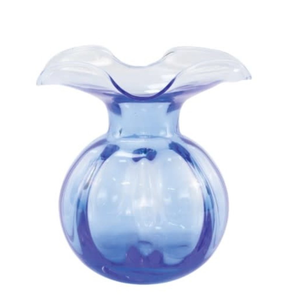 Hibiscus Cobalt Bud Vase