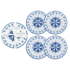 Appetizer Plates Moroccan Blue Set of 4