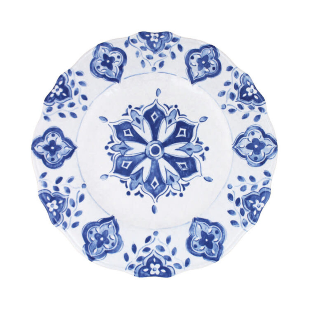 11" Moroccan Blue Dinner Plate
