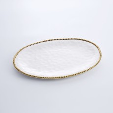 Gold Salerno Large Oval Platter
