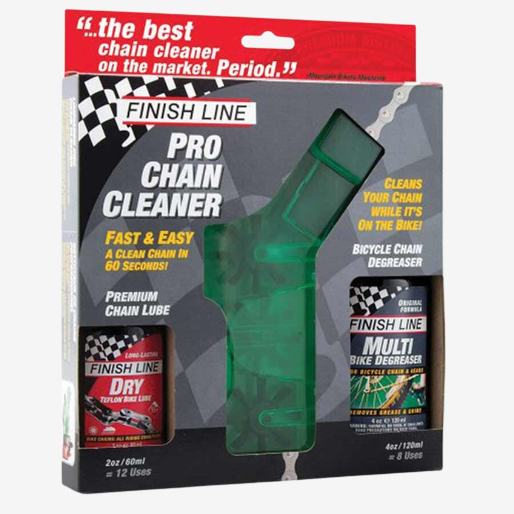 FINISH LINE FINISH LINE PRO CHAIN CLEANER WITH DEGREASER & LUBE