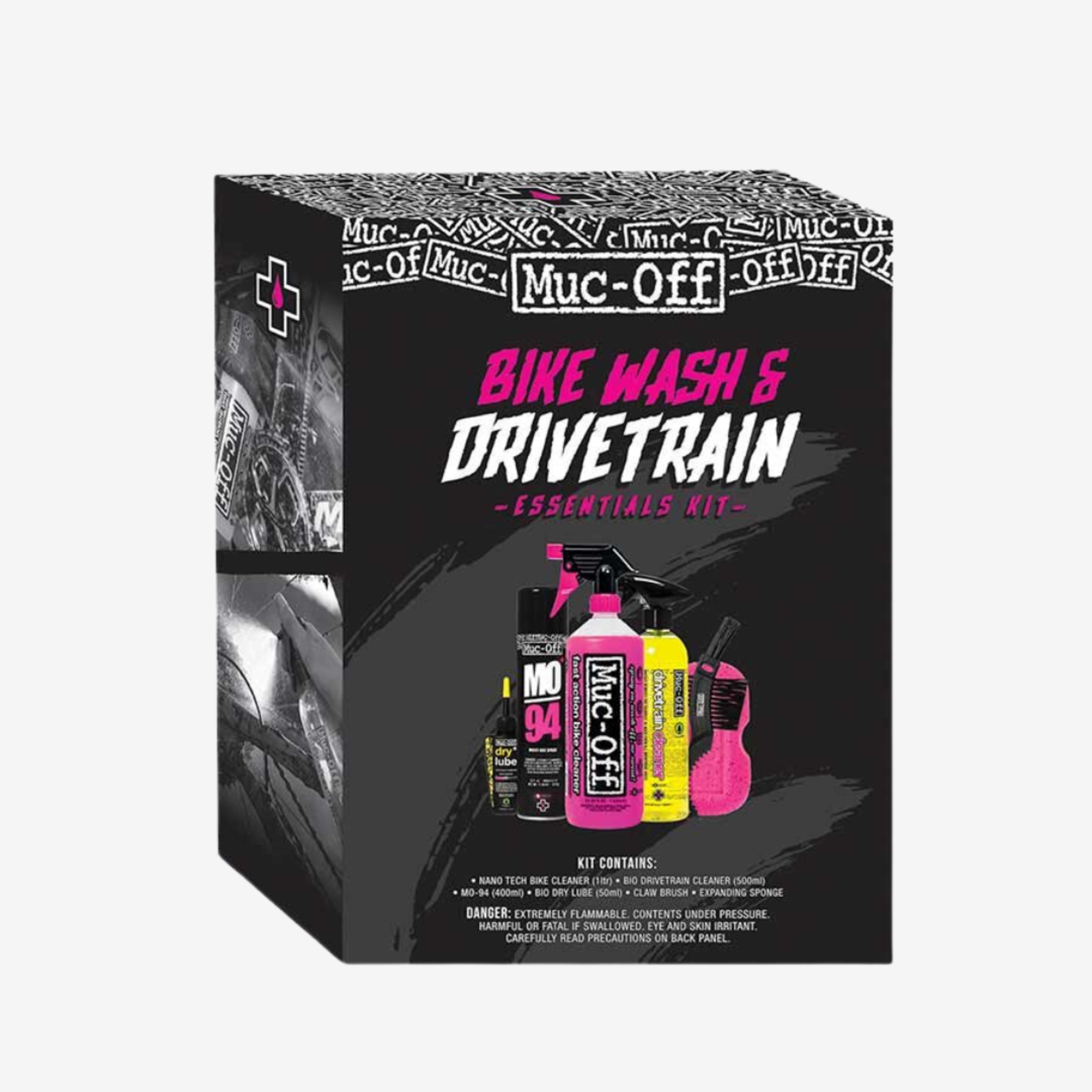 MUC-OFF BIKE WASH & DRIVETRAIN ESSENTIALS KIT
