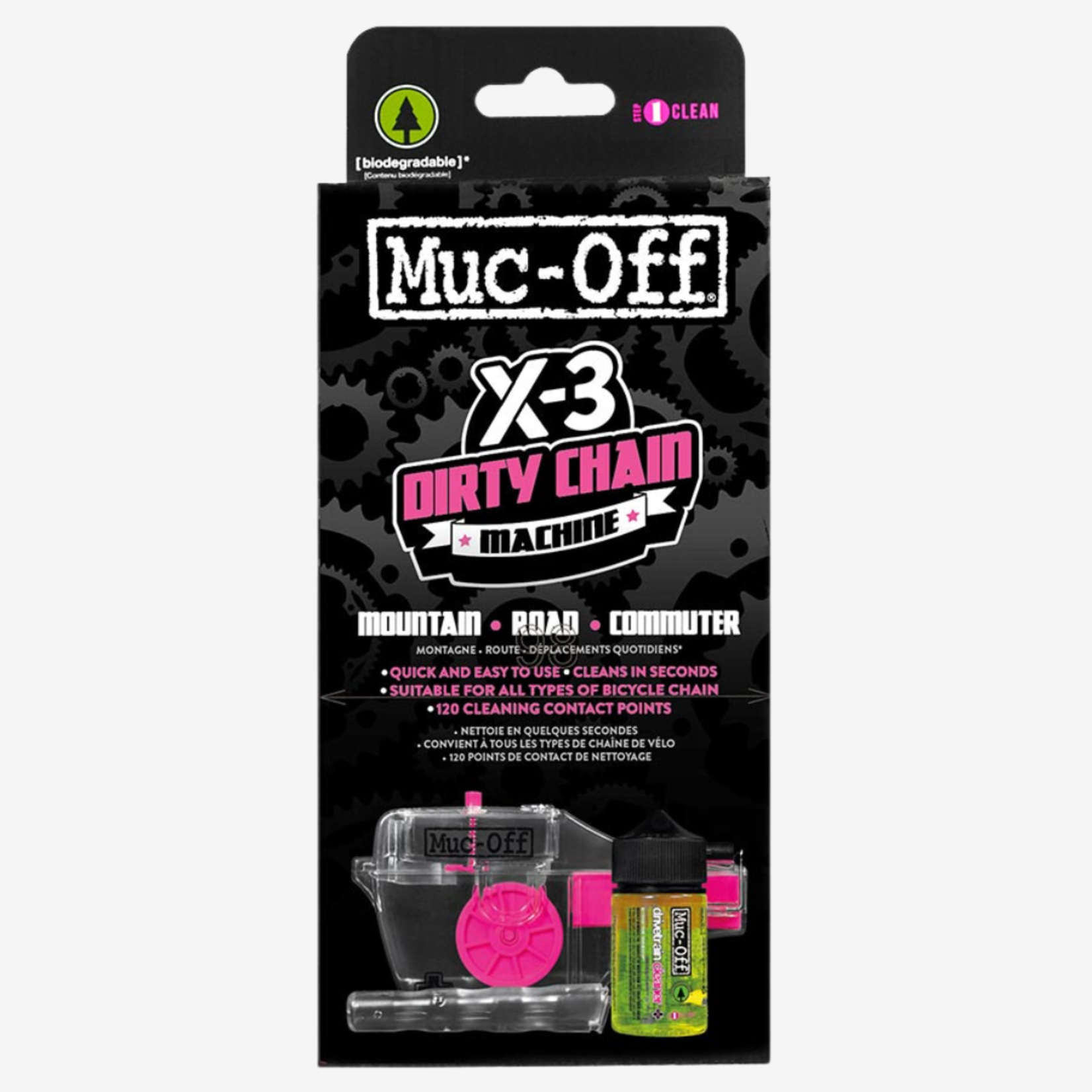 MUC-OFF X3 CHAIN CLEANING KIT