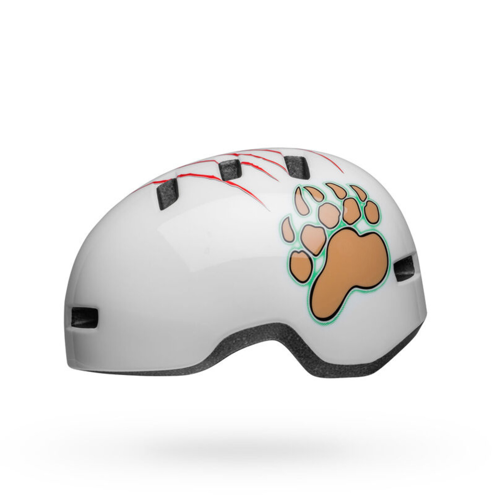 BELL LIL RIPPER WHITE GRIZZLY TODDLER HELMET