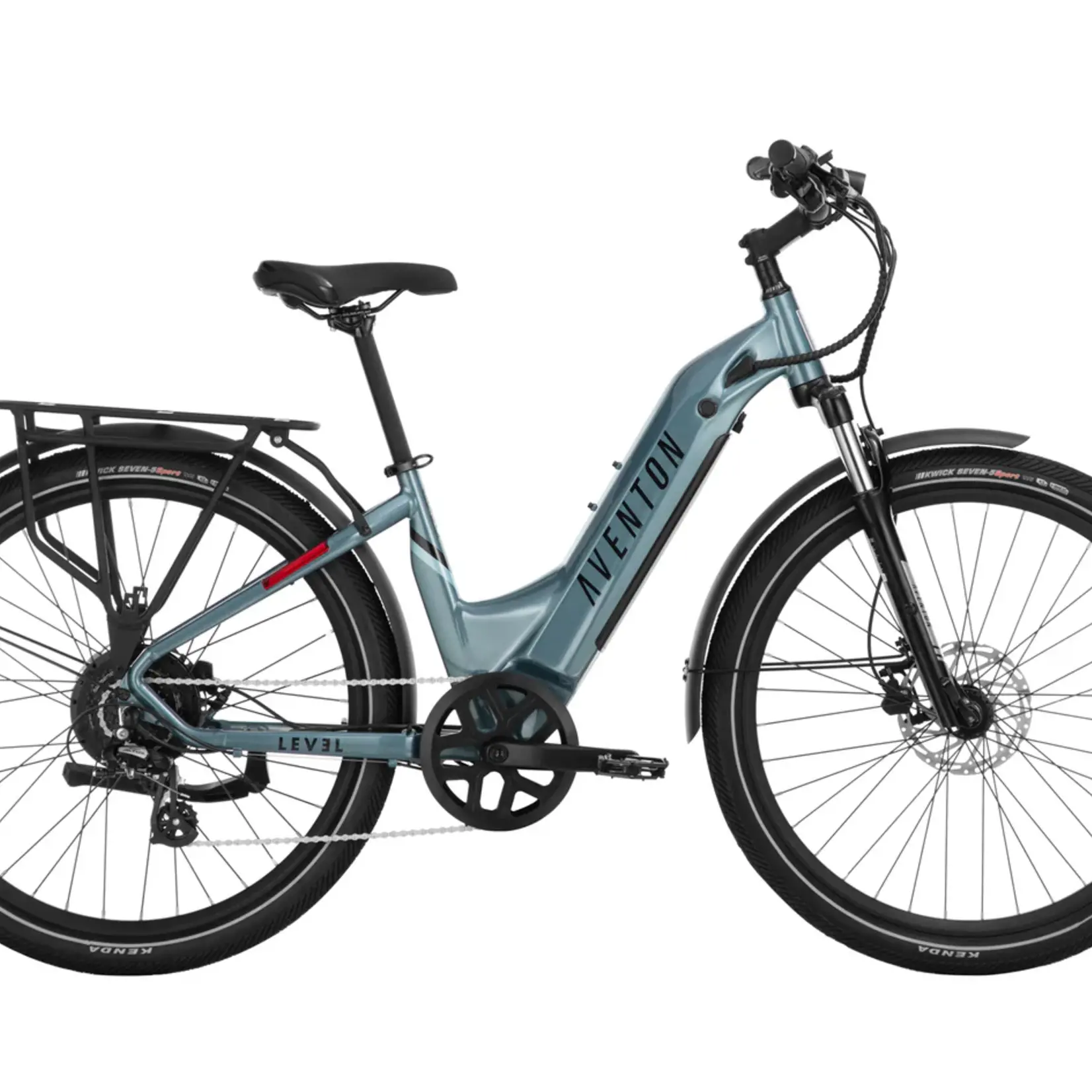 AVENTON LEVEL .2 STEP THRU COMMUTER E-BIKE BLUE