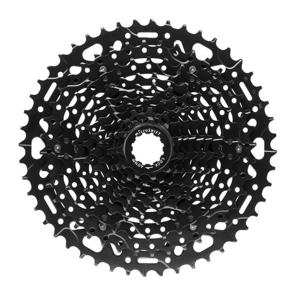 microSHIFT ADVENT X Cassette - 10 Speed, 11-48T, ED Black