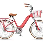 ELECTRIC BIKE CO EBC MODEL R E-BIKE CORAL