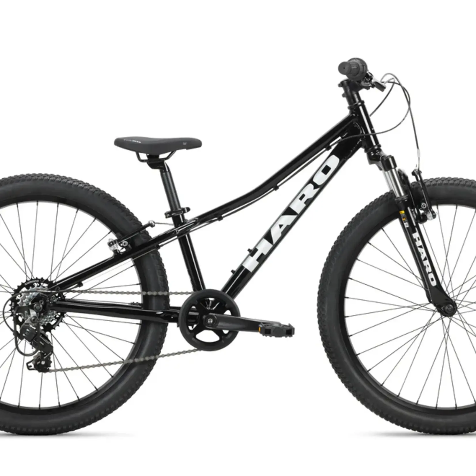 HARO FLIGHTLINE 24 GLOSS BLACK MTN BIKE