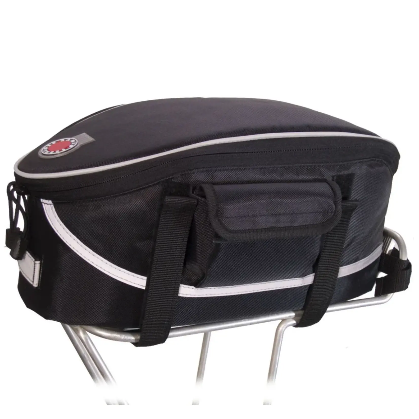 Banjo Brothers Rack Top Bag: Black