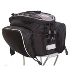 Banjo Brothers Expanding Rack Top Pannier Bag - Black