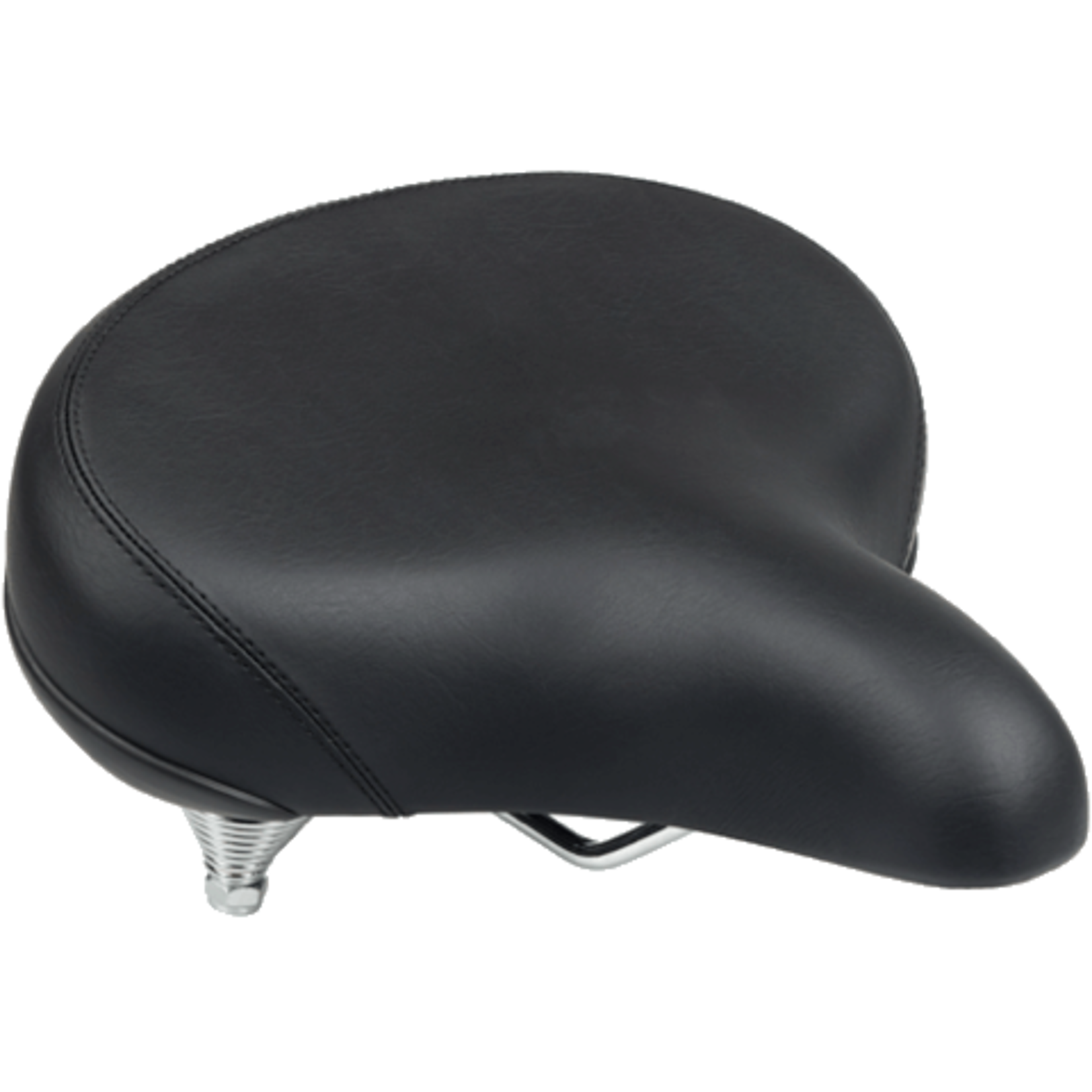 MSW MSW Cruiser Saddle - Springs, Steel, Black