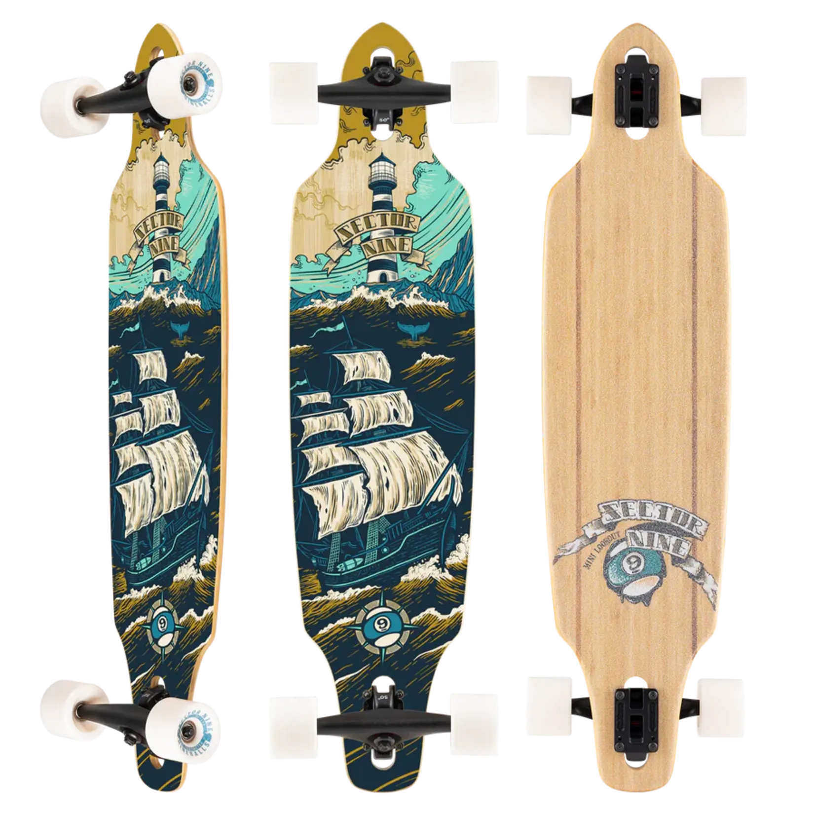 SECTOR9 MINI LOOKOUT VOYAGE LONGBOARD