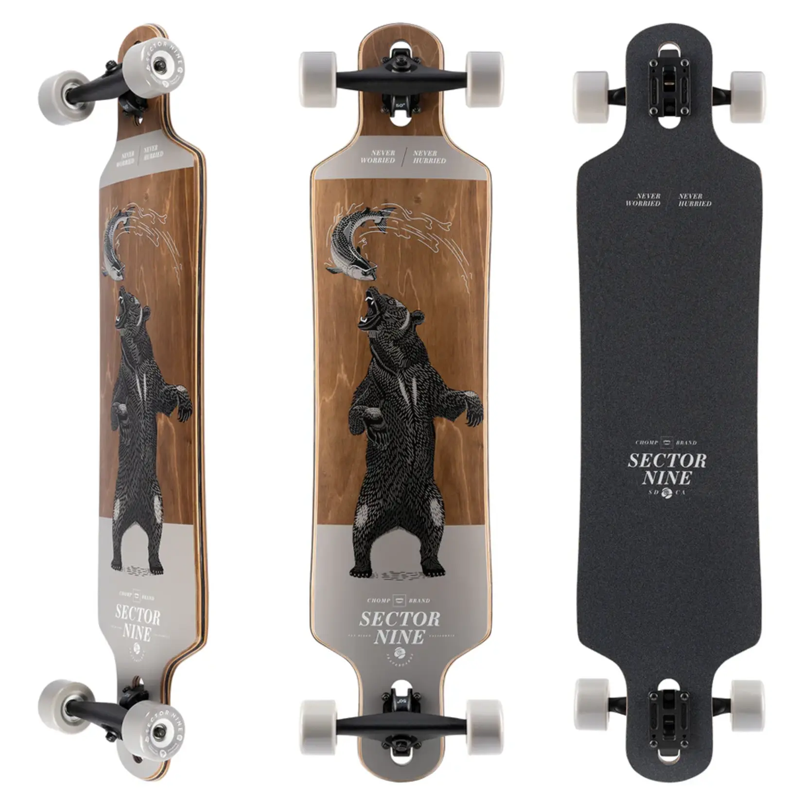 SECTOR9 MERIDIAN GRIZZLY LONGBOARD