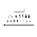 SRAM SRAM Disc Brake Hose Kit - Black Banjo, 2000mm