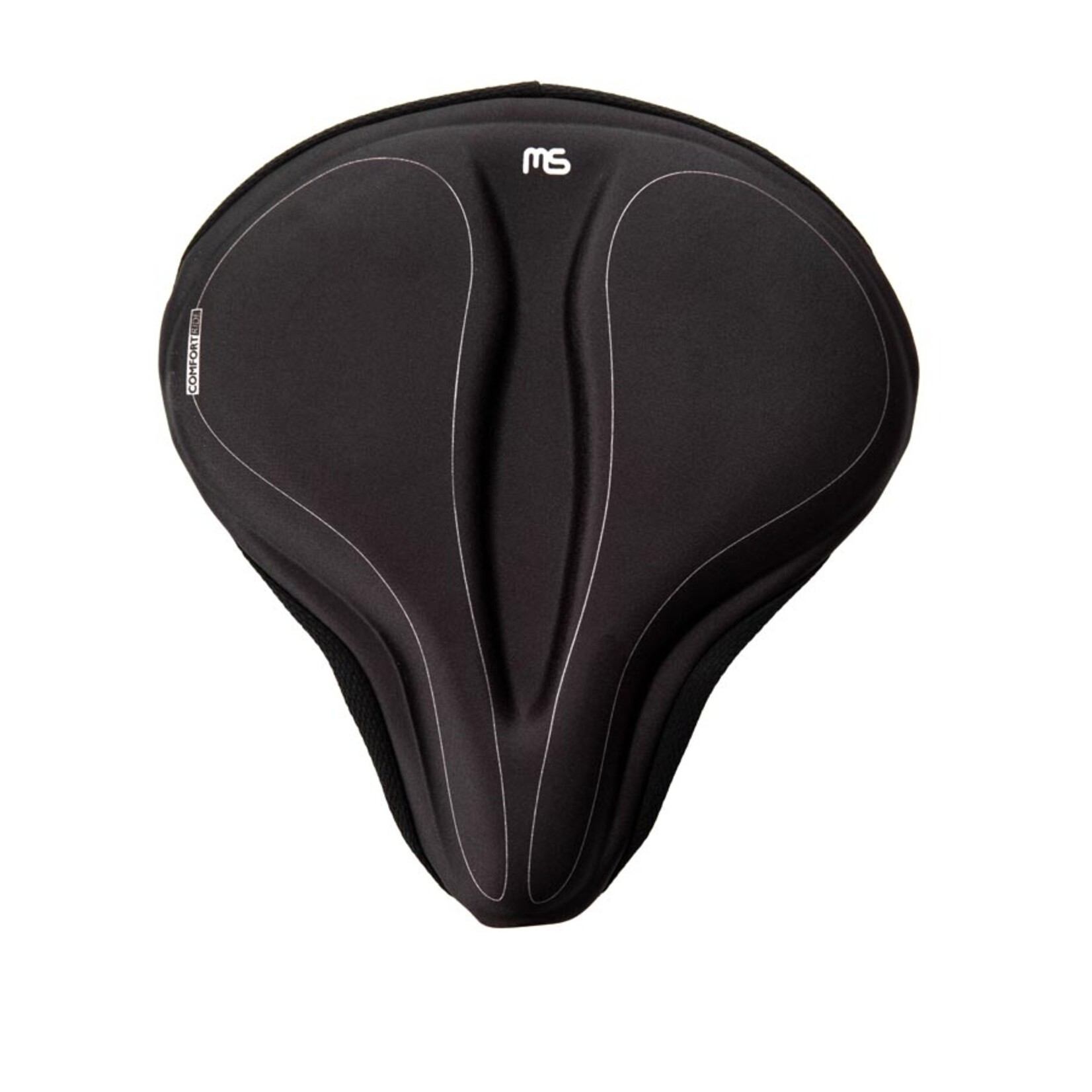 Megasoft Megasoft, Cruiser Gel Saddle Cover, Seat Cover, 269 x 279mm, Black