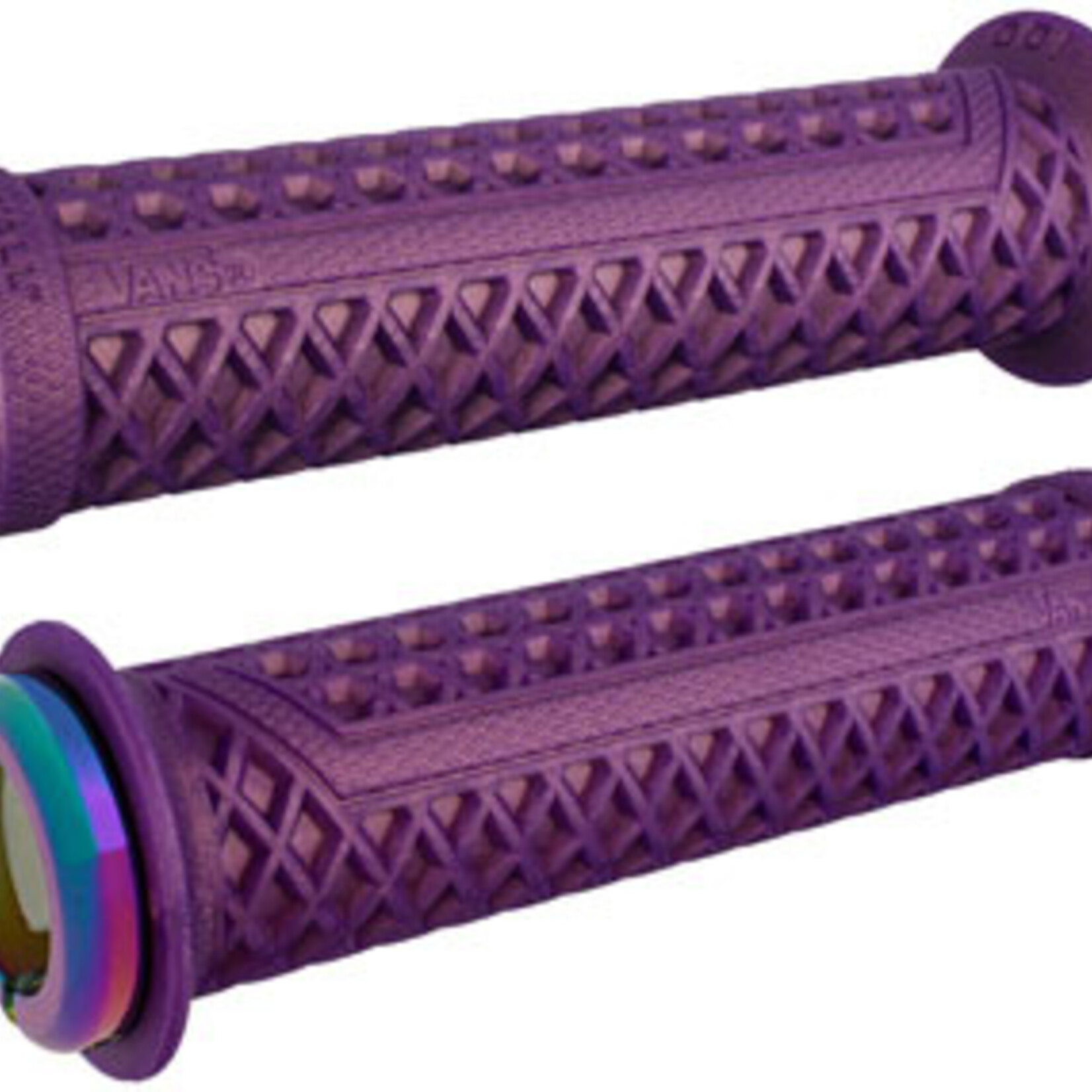 ODI ODI Vans v2.1 Lock-On Grips - Purple Oil Slick
