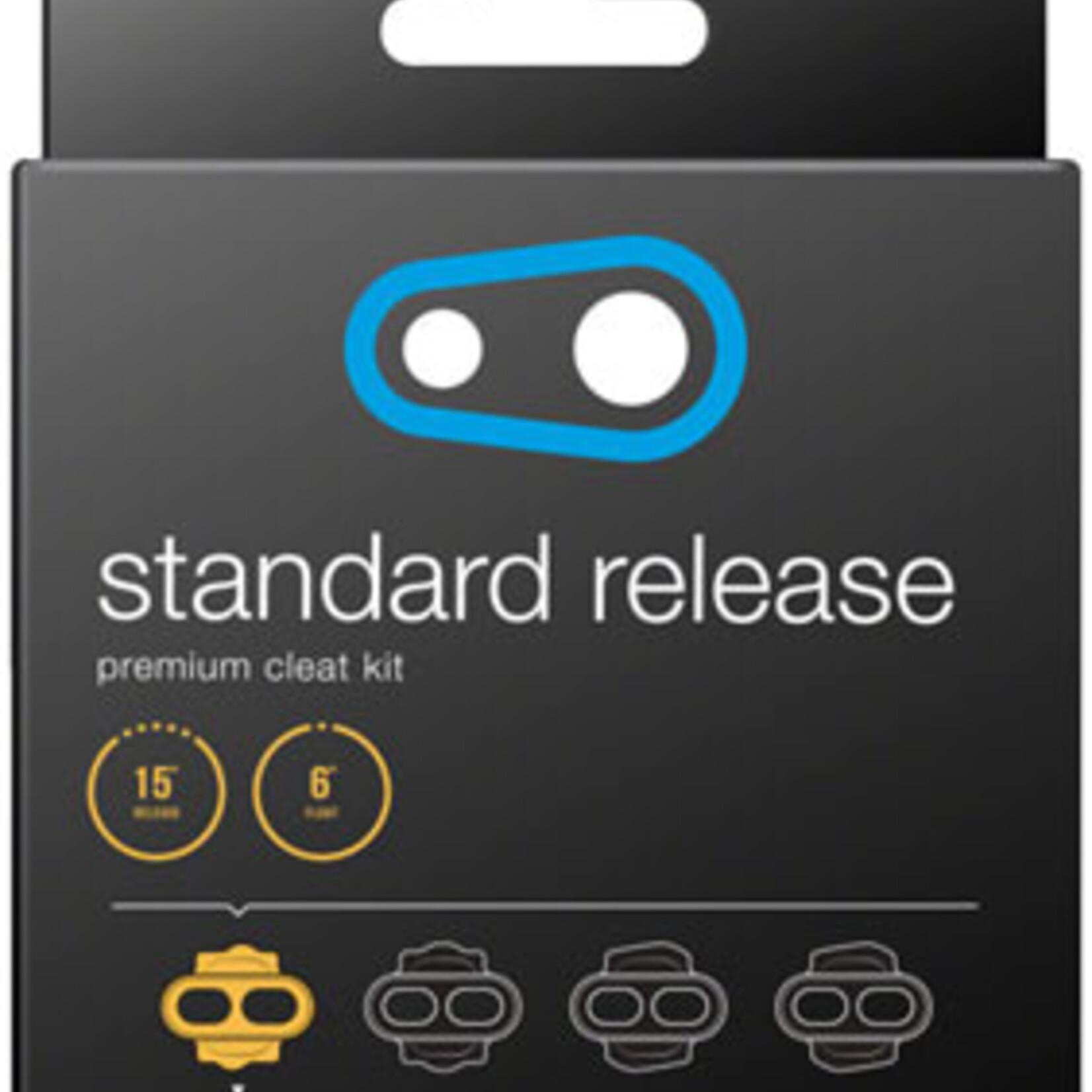 CRANKBROTHERS Crankbrothers Premium Cleat Ultra Durable Brass with 6 degrees of Float