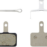 SHIMANO Shimano L05A-RF Disc Brake Pad and Spring - Resin Compound, Finned Alloy Back Plate, One Pair