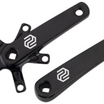 PROMAX Promax SQ-1 Crank Arm Set - 160mm, Square Taper JIS Spindle Interface, 110mm BCD, Black