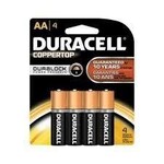 Duracell Duracell AA 4 Pack AAX4 BATTERY