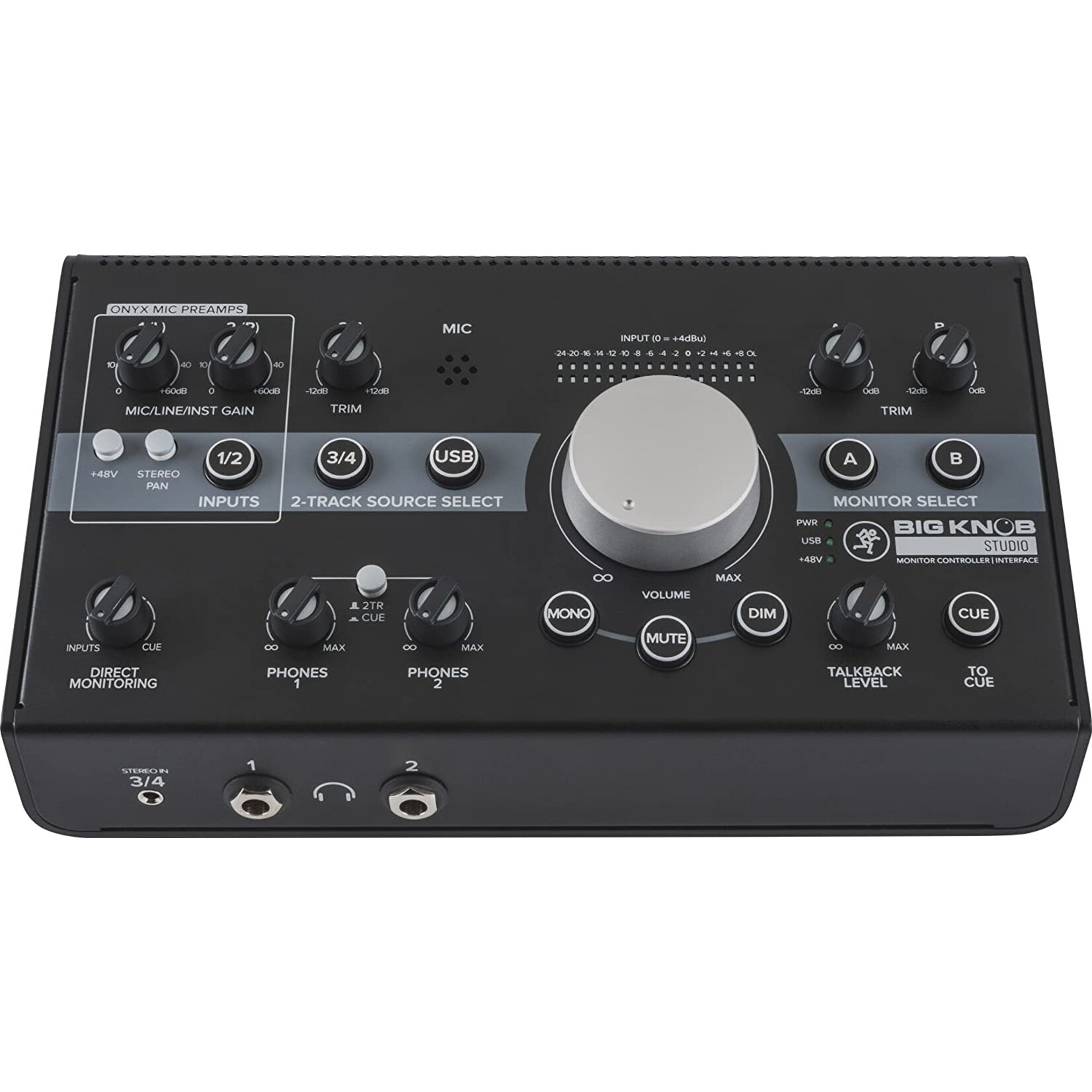 Mackie Mackie Big Knob Studio 3X2 Studio Monitor Controller And Interface