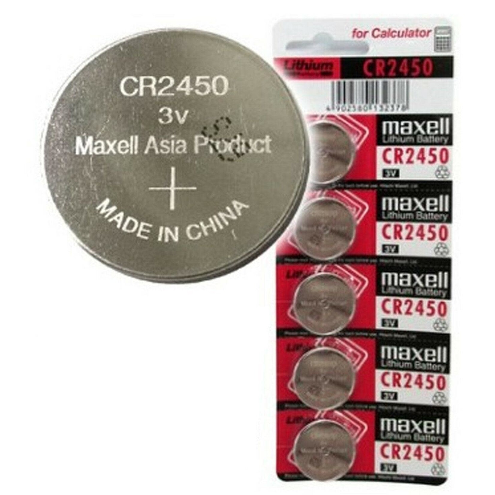 Maxell Maxell CR2450 Lithium Battery