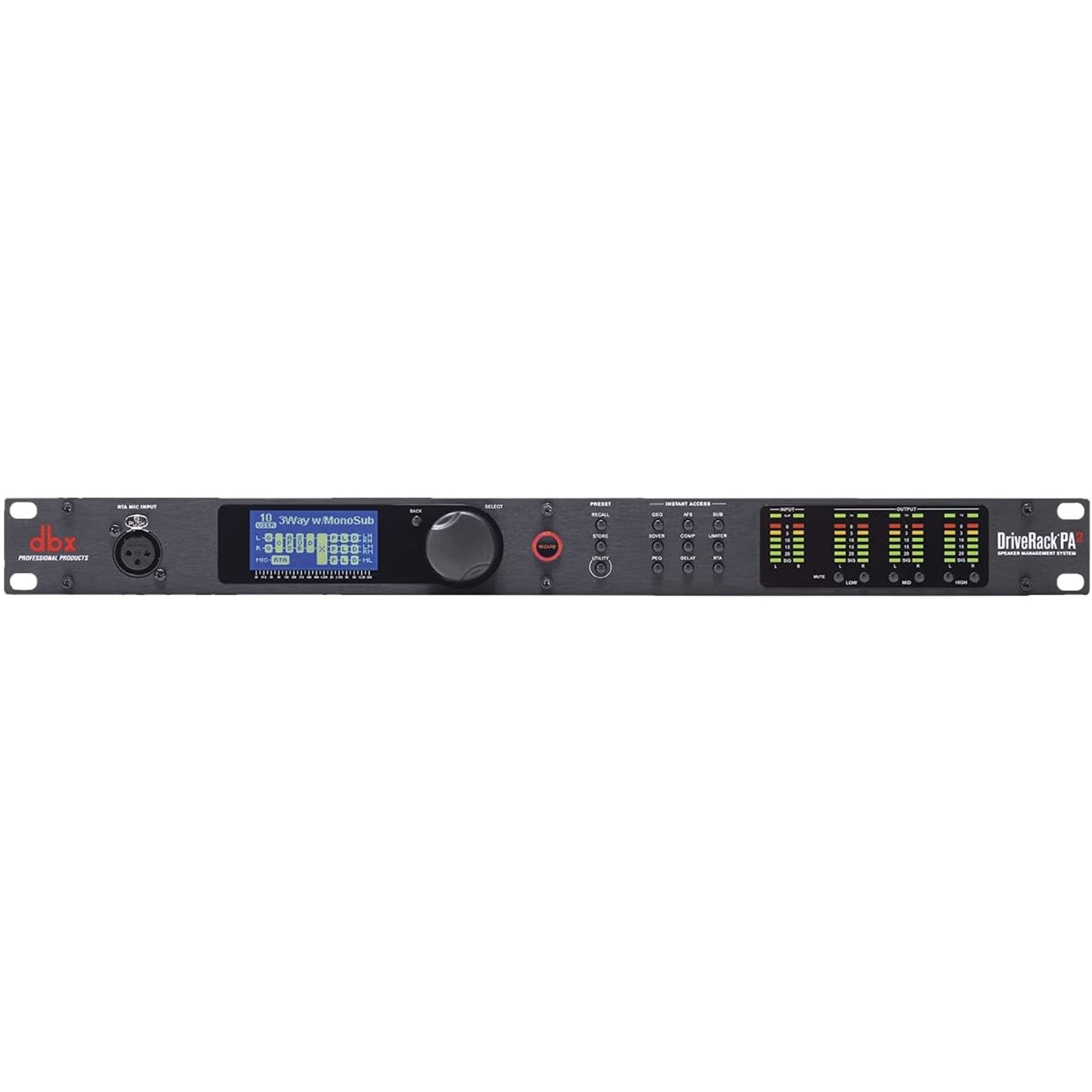 DBX DBX DriveRack PA2 Complete Loudspeaker Management System