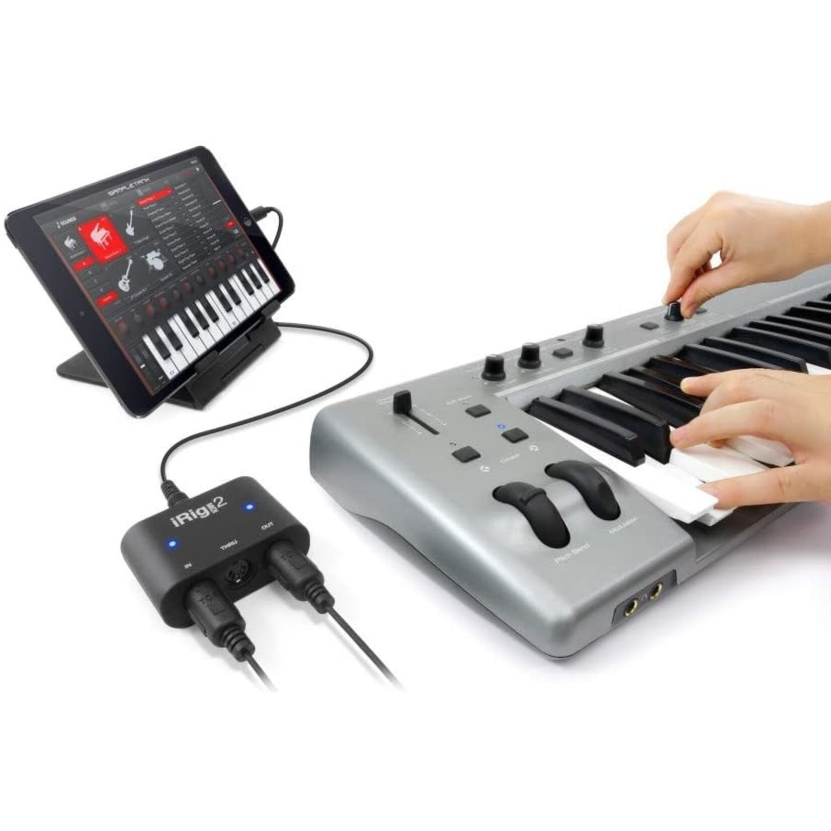 IK Multimedia IK Multimedia iRig MIDI 2 Portable MIDI Interface for iOS, Mac, and PC