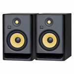 KRK KRK RP7 Rokit G4 Pair Professional Bi-Amp 7" Powered Studio Monitor, Black RP7G4