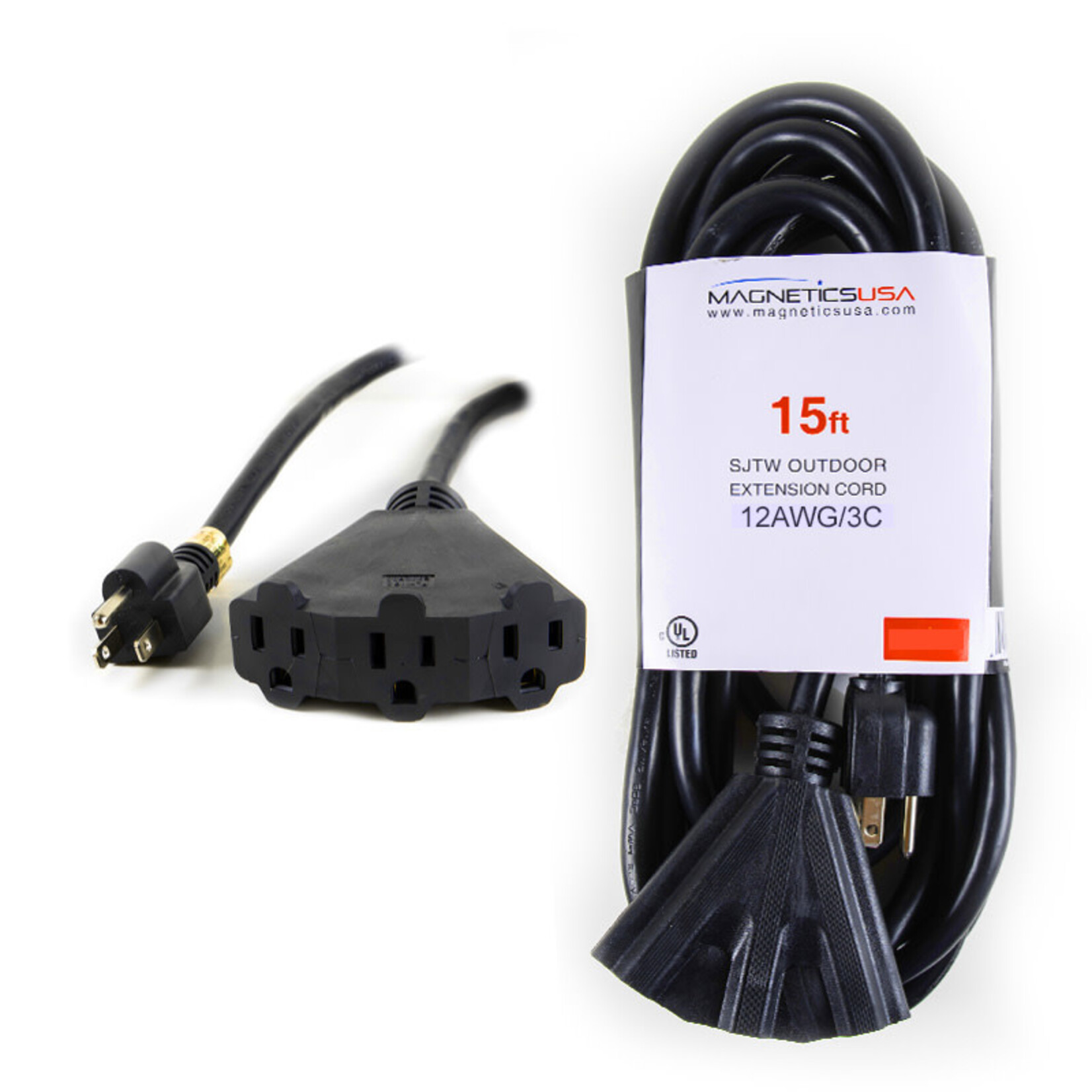 Magnetics Magnetics 3 Input 25Ft Outdoor Extension Cord