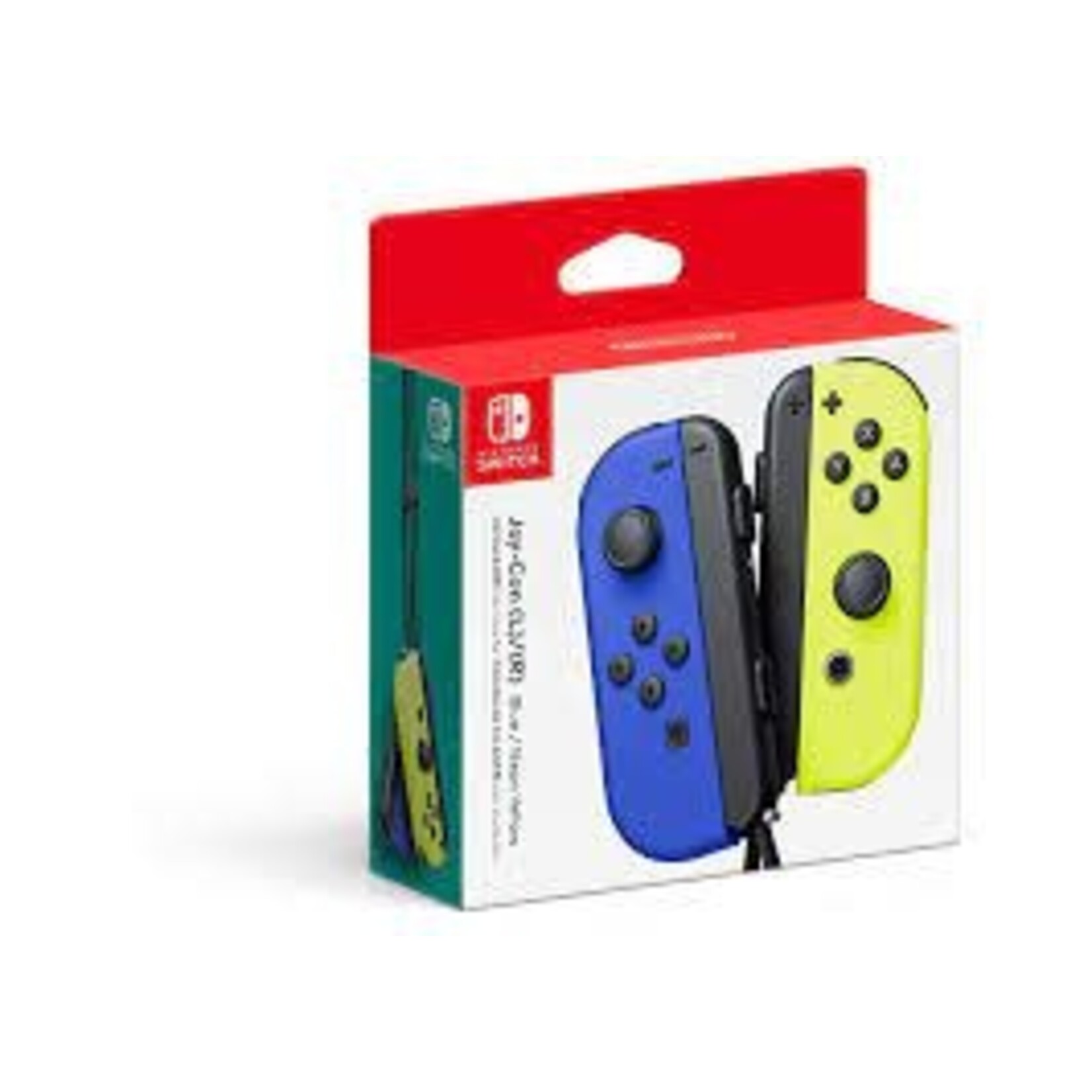 Switch Nintendo Joy Con (L/R) Blue / Neon Yellow