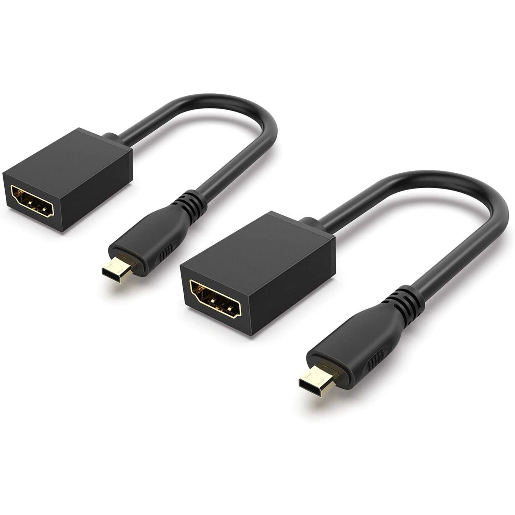 Not specified Micro HDMI to HDMI Adapter Cable, Micro HDMI to HDMI Cable (Male to Female) for Gopro Hero and Other Action Camera/Cam with 4K/3D Supported