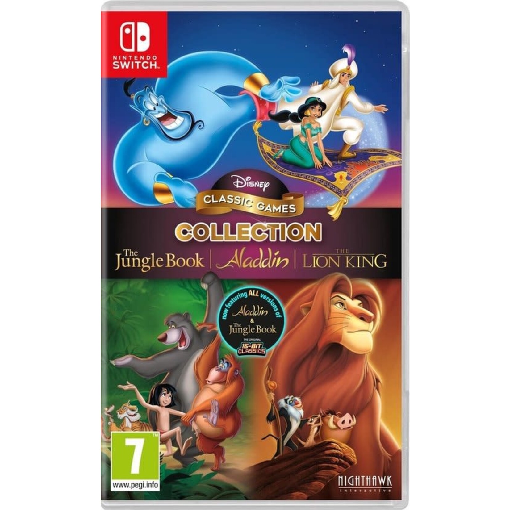 Switch Switch Disney Classics Collection Aladdin Lion King and Jungle Book