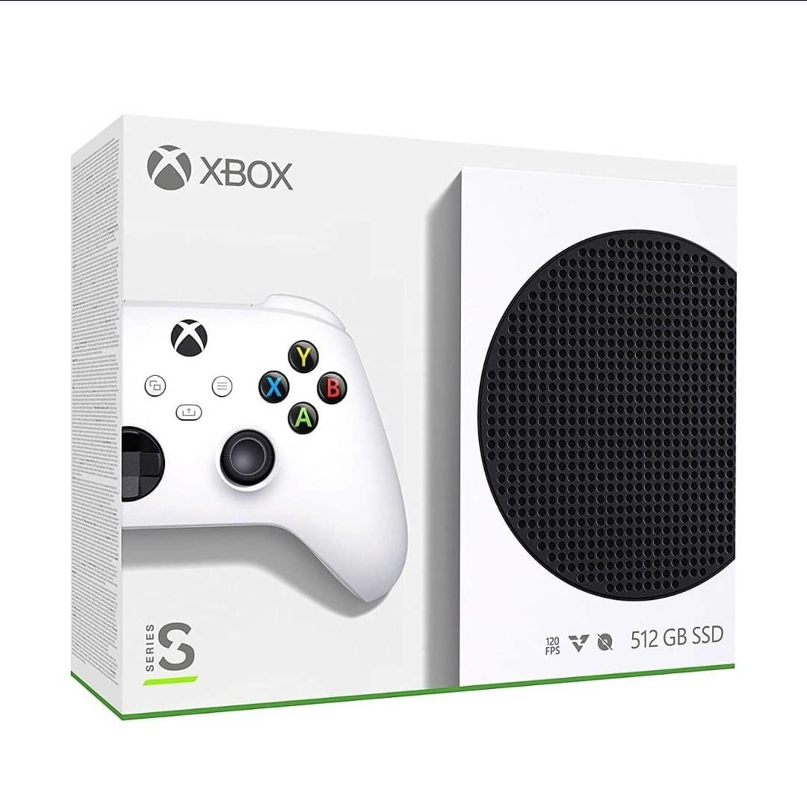 XBOX Microsoft Xbox Series S 512 GB All-Digital Console (Disc-free Gaming) White