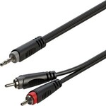 Roxtone Roxtone GPTC140 G-Series 3.5mm Stereo Male to Dual RCA Male Cable