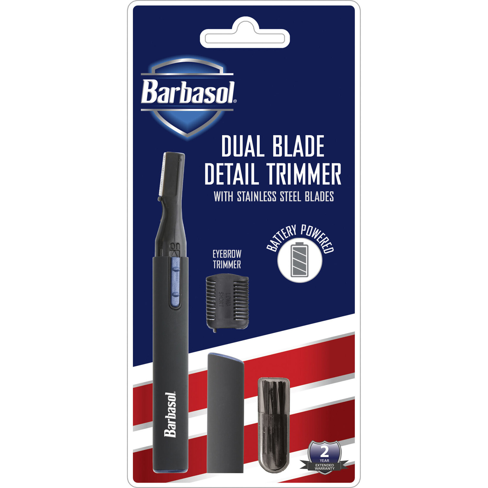 Barbasol Barbasol CBT1-3008-SLV-T Blade Trimmer