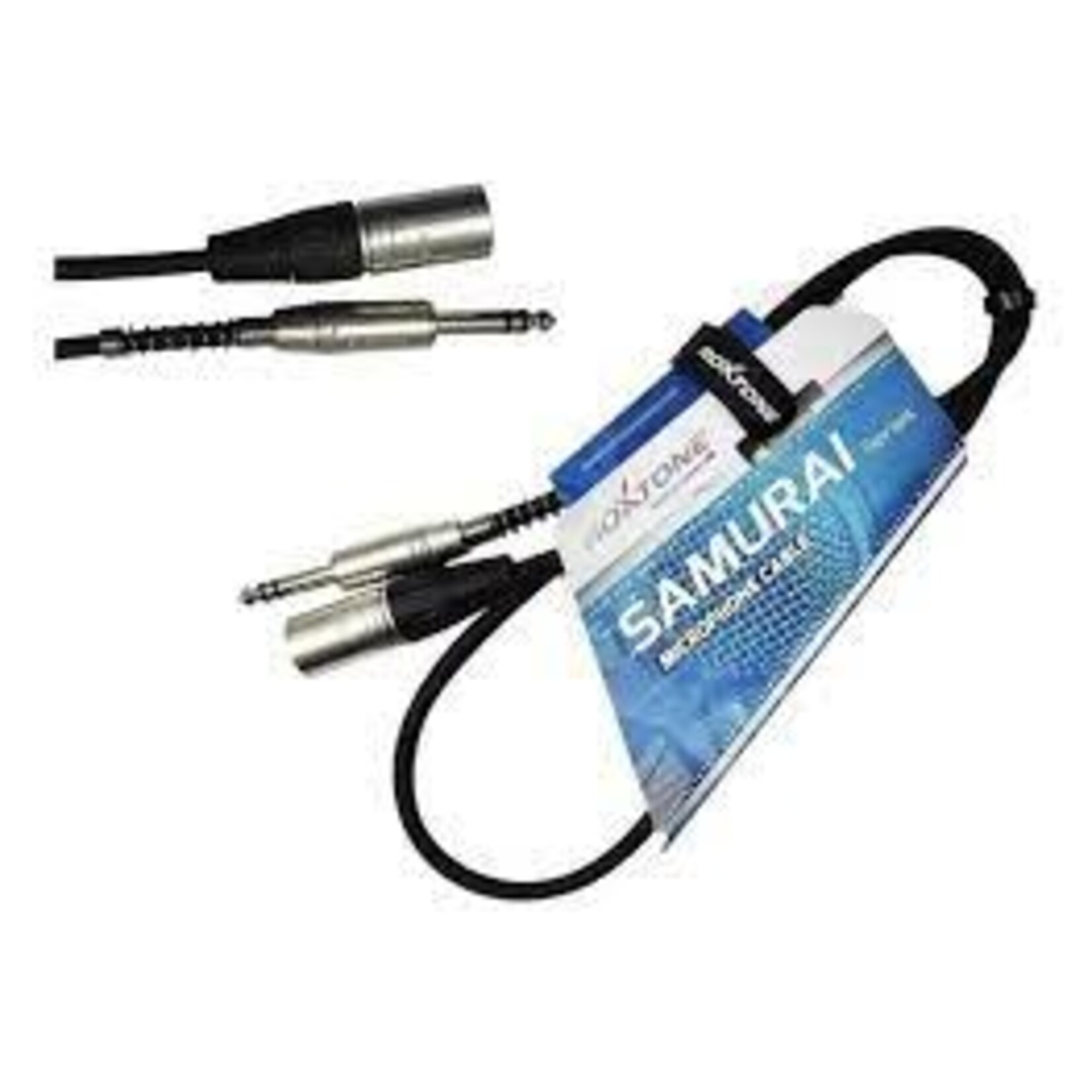 Roxtone Roxtone SMXJ260L1 Samurai Microphone Cable Xlrm-1/4 Plug Stereo 1M (3.28