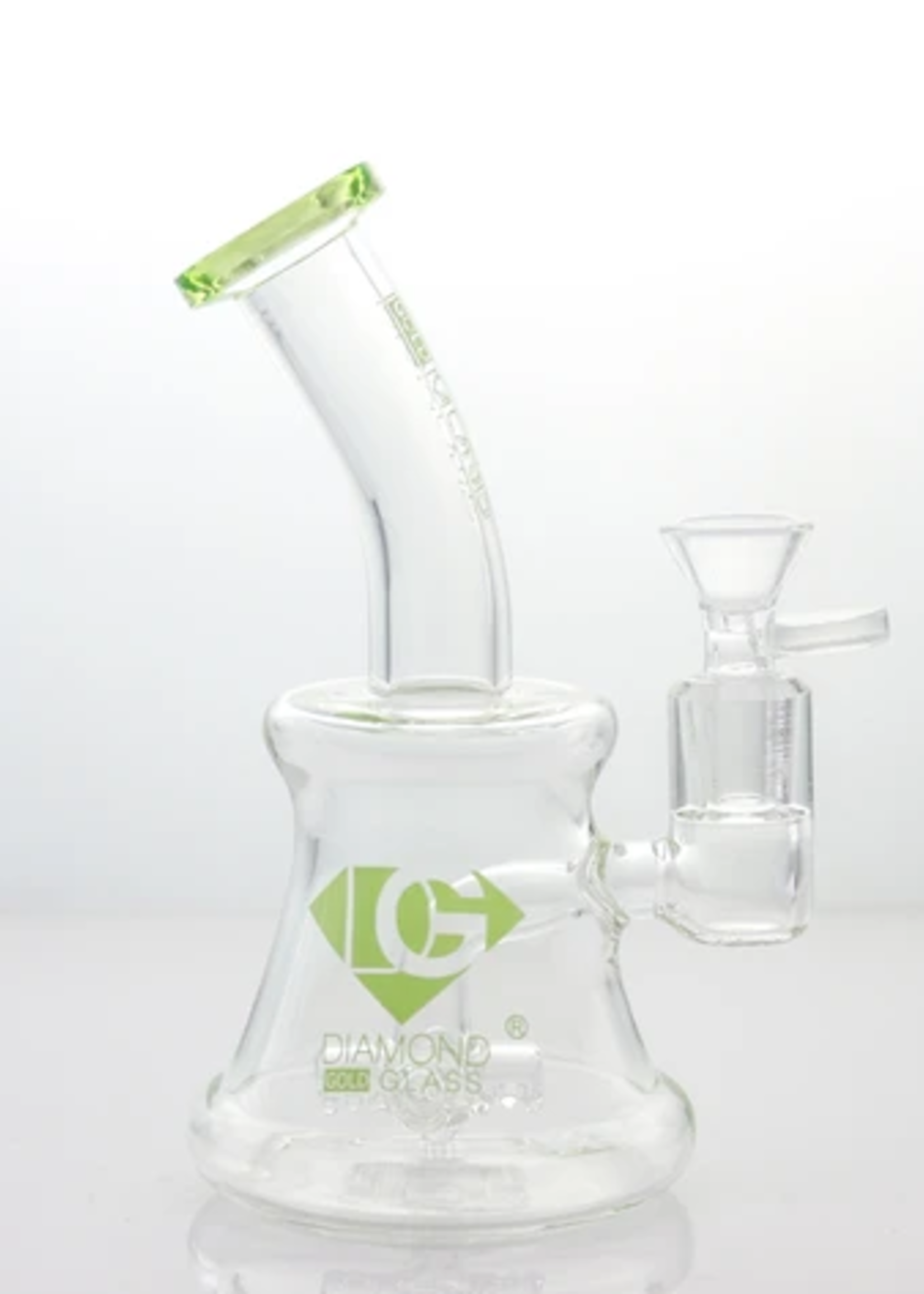 Diamond Glass DG 7" Bub Cross Hourglass DGR1148