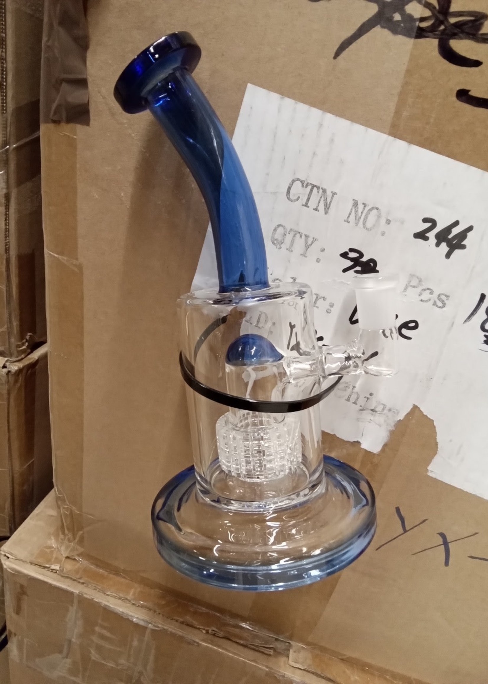 Generic 9 " Water Pipe with Matrix Perc YX-16