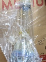 Generic 12" BK FUMED W Color Lines LZ-147