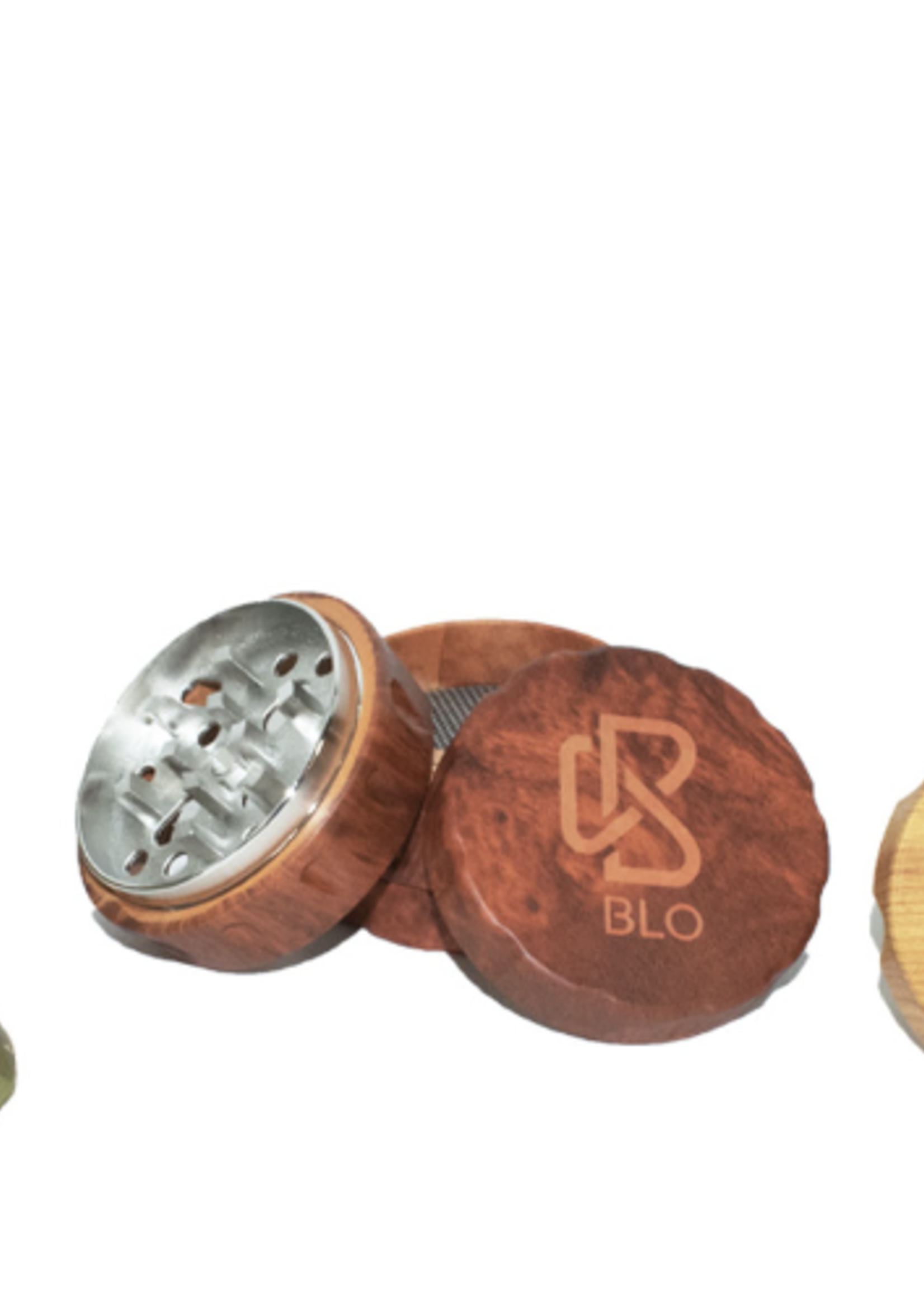 Blo BLO Wooden Grinder 50MM 4 Pc