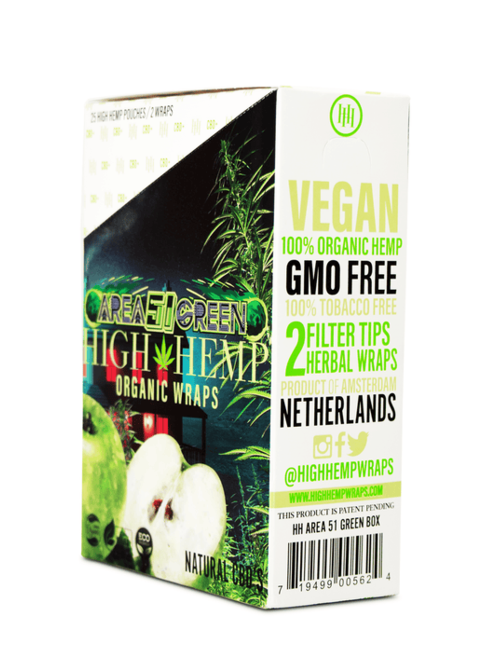 High Hemp High Hemp  Wraps 25ct