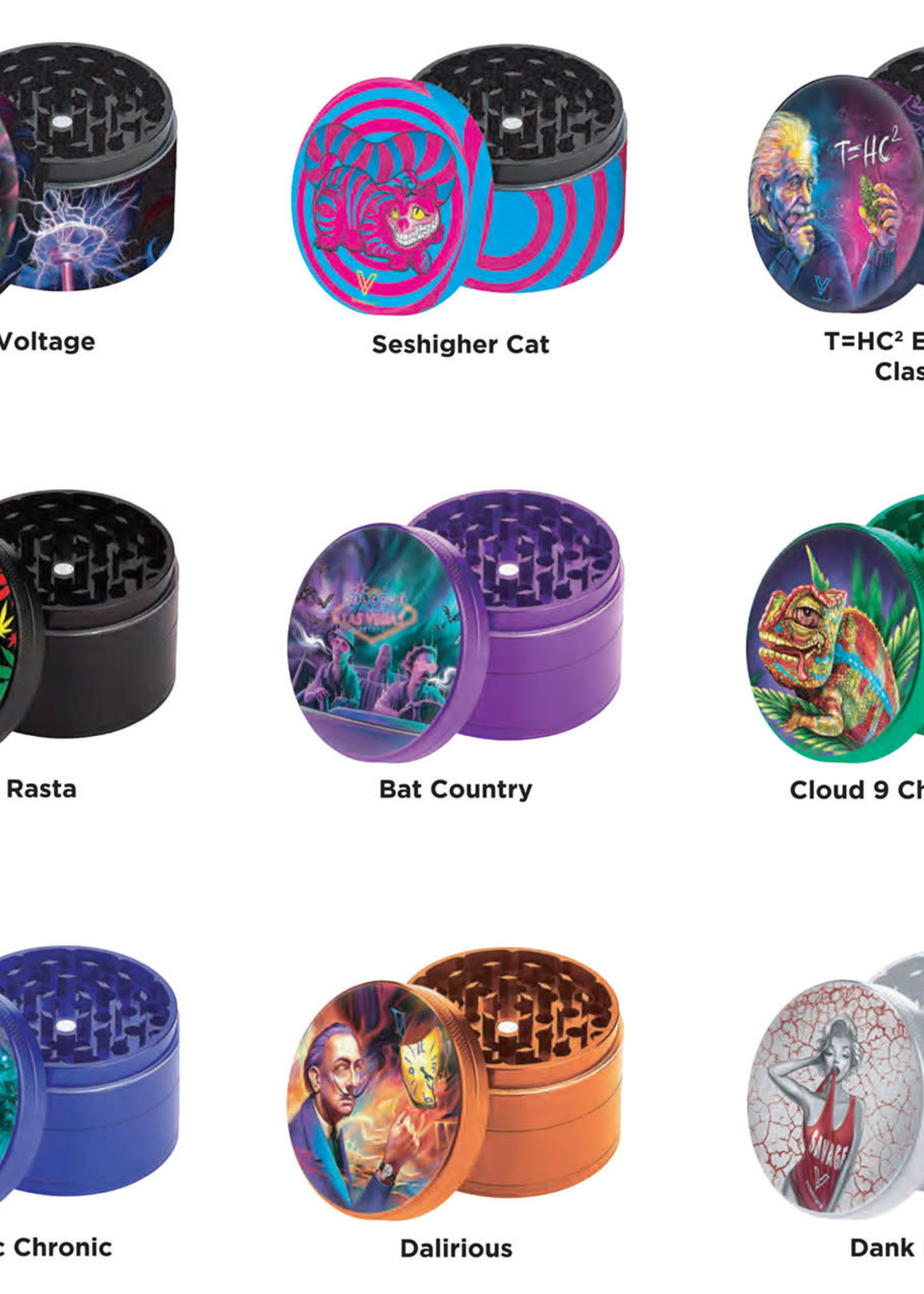 Sharpshred Grinder Sharpshred 360 Herb Grinder 55MM 4 PC