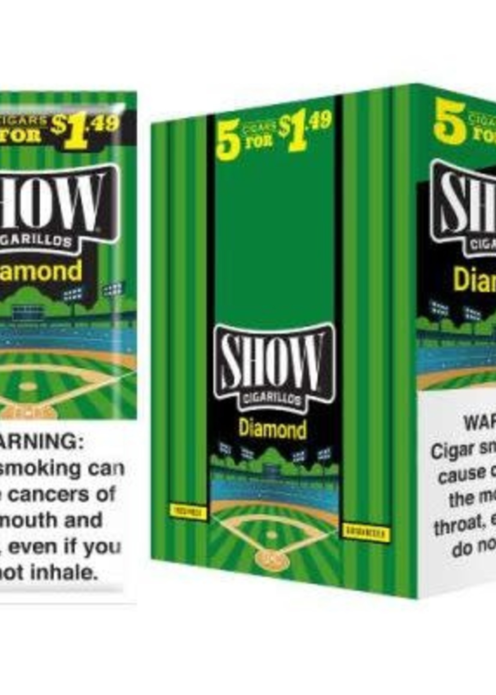 Show Show Cigarillos 15 ct 5 FOR $1.49