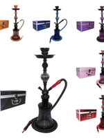 Tanya Tanya Smoke Series 21" Justice 1 Hose Hookah Set With Colored Carrying Case