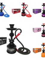 Tanya Tanya Smoke Series 14" Black Panther 1 Hose Hookah Set With Carrying Case