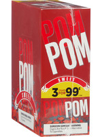 Pom Pom Pom Pom Red Cigarillo 3PK (15CT BOX)