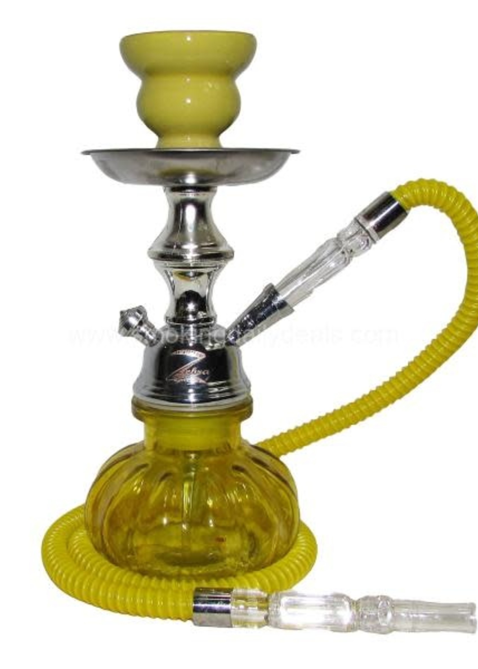 Zebra Pumpkin  X2 Hookah - 1 Hose